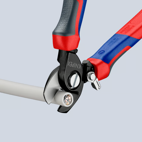 Ножиці для різки кабелів, з розкриваючою пружиною KNIPEX 95 22 165 95 22 165 фото