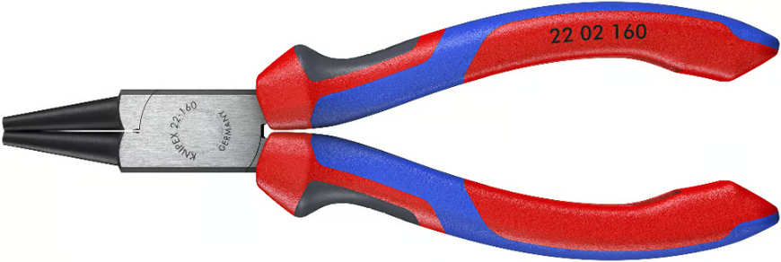 Круглогубці 160 мм KNIPEX 22 02 160 22 02 160 фото