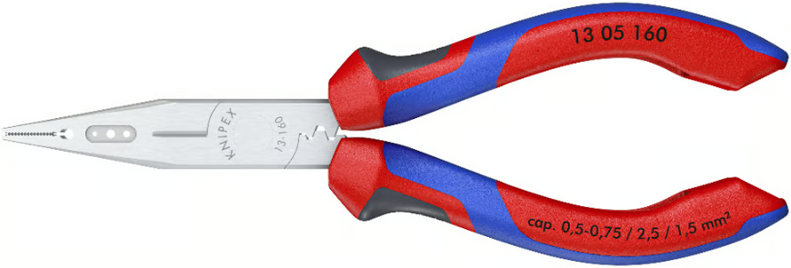 Плоскогубці для монтажу проводів KNIPEX 13 05 160 13 05 160 фото