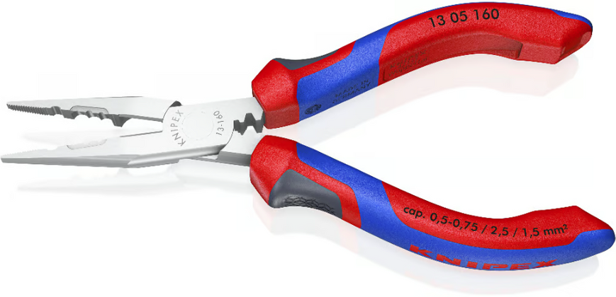 Плоскогубці для монтажу проводів KNIPEX 13 05 160 13 05 160 фото