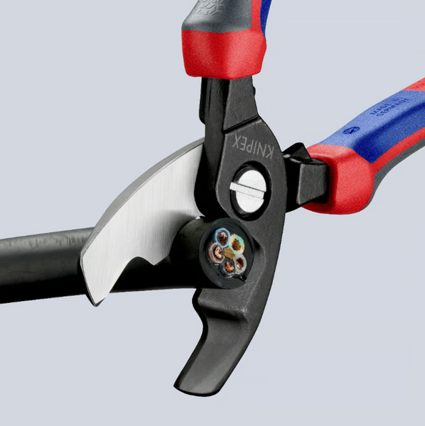 Ножницы для резки кабелей с двойными режущими кромками KNIPEX 95 12 200 95 12 200 фото