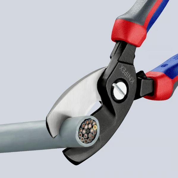 Ножницы для резки кабелей с двойными режущими кромками KNIPEX 95 12 200 95 12 200 фото