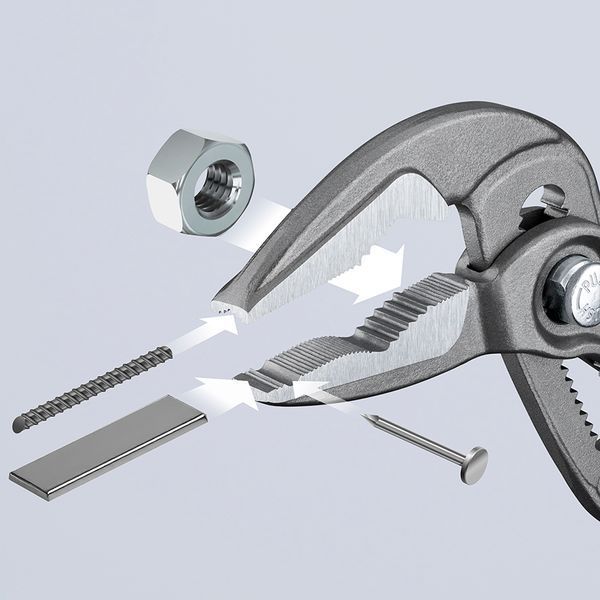 Cobra&reg; ES сантехнічні кліщі, особливо тонкі KNIPEX 87 51 180 87 51 180 фото