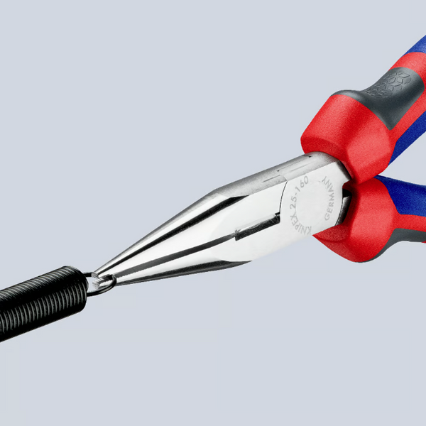 Плоскі круглогубці з ріжучими крайками KNIPEX 25 05 160 25 05 160 фото