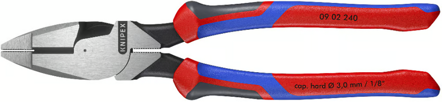 Плоскогубці електромонтера 240 мм KNIPEX 09 02 240 09 02 240 фото