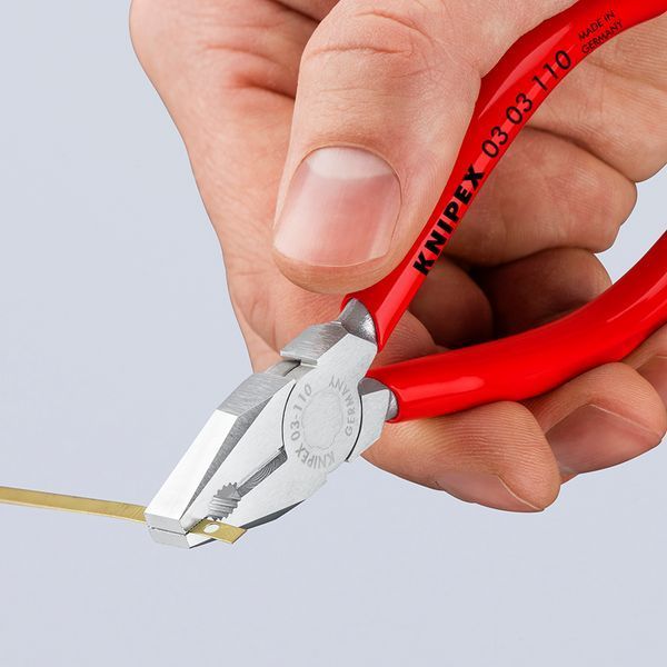 Комбіновані міні-кліщі KNIPEX 110 мм 03 03 110 03 03 110 фото