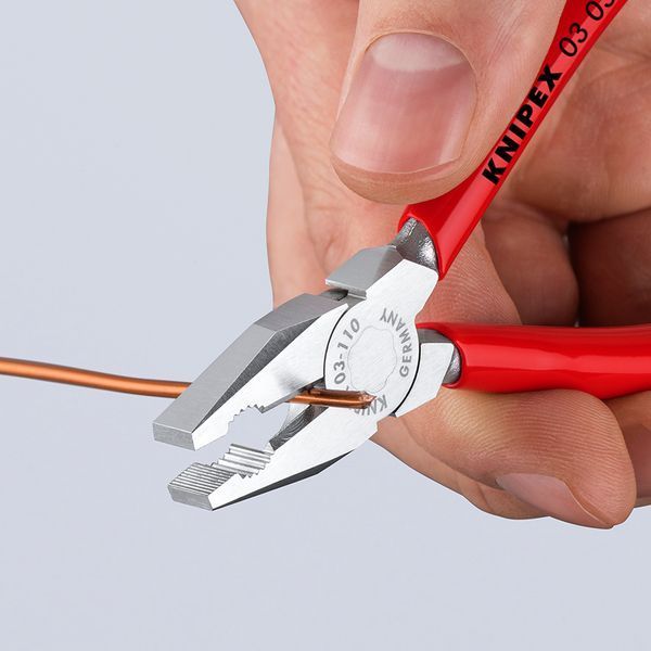 Комбіновані міні-кліщі KNIPEX 110 мм 03 03 110 03 03 110 фото