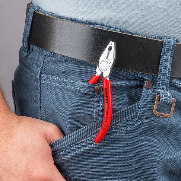 Комбіновані міні-кліщі KNIPEX 110 мм 03 03 110 03 03 110 фото