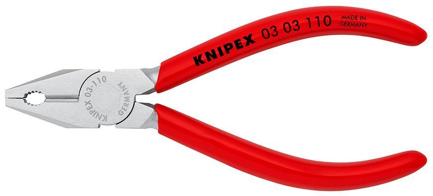 Комбіновані міні-кліщі KNIPEX 110 мм 03 03 110 03 03 110 фото