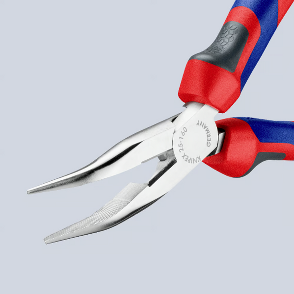 Плоскі круглогубці з ріжучими крайками KNIPEX 25 25 160 25 25 160 фото