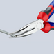 Плоскі круглогубці з ріжучими крайками KNIPEX 25 25 160 25 25 160 фото 4
