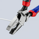 Плоскогубці електромонтера із шипоподібним обтиском 240 мм KNIPEX 09 12 240 09 12 240 фото 5