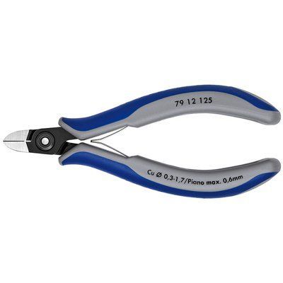 Прецизійні кусачки бокові для електроніки KNIPEX 79 12 125 79 12 125 фото