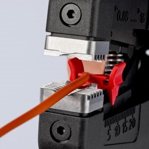 Автоматичний інструмент для видалення ізоляції 0,08-16 мм&sup2; PreciStrip16 KNIPEX 12 52 195 12 52 195 фото