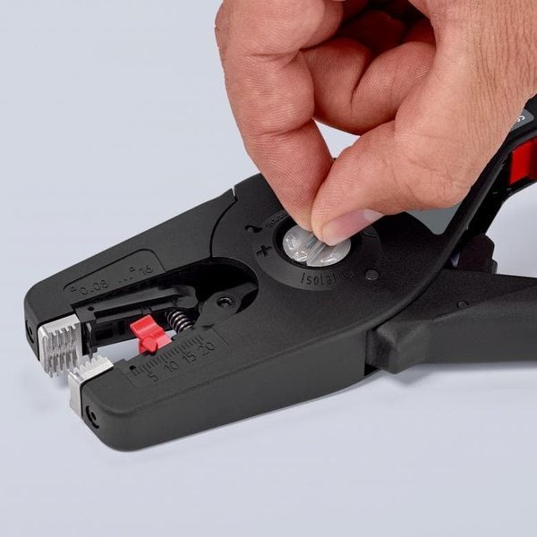 Автоматичний інструмент для видалення ізоляції 0,08-16 мм&sup2; PreciStrip16 KNIPEX 12 52 195 12 52 195 фото