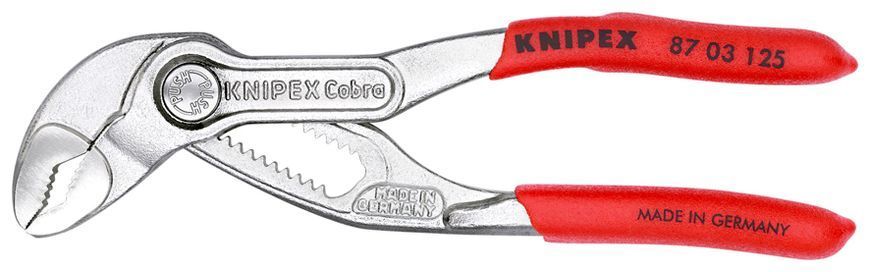 Cobra&reg; Високотехнологічні сантехнічні кліщі KNIPEX 87 03 125 87 03 125 фото