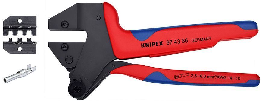 Клещи опрессовочные системные со сменными матрицами KNIPEX 97 43 66 EVO 97 43 66 EVO фото