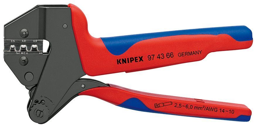 Клещи опрессовочные системные со сменными матрицами KNIPEX 97 43 66 EVO 97 43 66 EVO фото