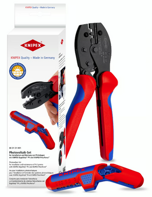 Комплект для монтажу фотоелектричних систем З ErgoStrip&reg; PV та KNIPEX PreciForce KNIPEX 00 31 31 V01 SB 00 31 31 V01 SB фото