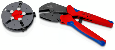 Обтискні кліщі з магазином для зміни плашок MultiCrimp&reg; KNIPEX 97 33 03 97 33 03 фото