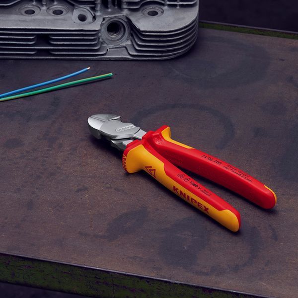 Кусачки бокові особливої міцності KNIPEX 74 06 200 74 06 200 фото