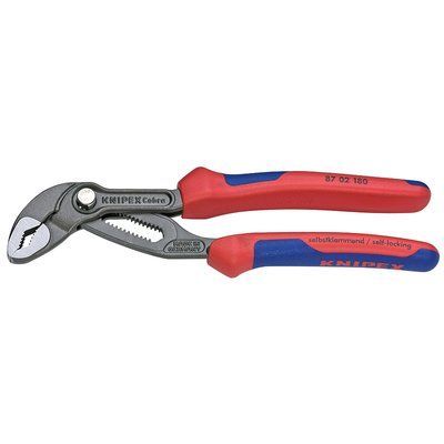 Високотехнологічні сантехнічні кліщі 180 мм KNIPEX Cobra&reg; 87 02 180 87 02 180 фото
