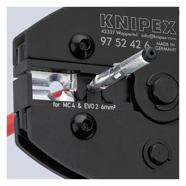 Клещи для обжима разъемов 6 мм MC4/E KNIPEX PreciForce&reg; 97 52 42 6 97 52 42 6 фото