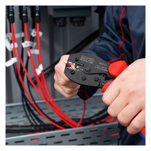 Клещи для обжима разъемов 6 мм MC4/E KNIPEX PreciForce&reg; 97 52 42 6 97 52 42 6 фото