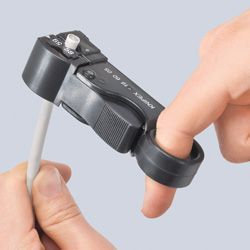 Інструмент для зняття ізоляції з коаксіальних кабелів KNIPEX 16 60 05 SB 16 60 05 SB фото