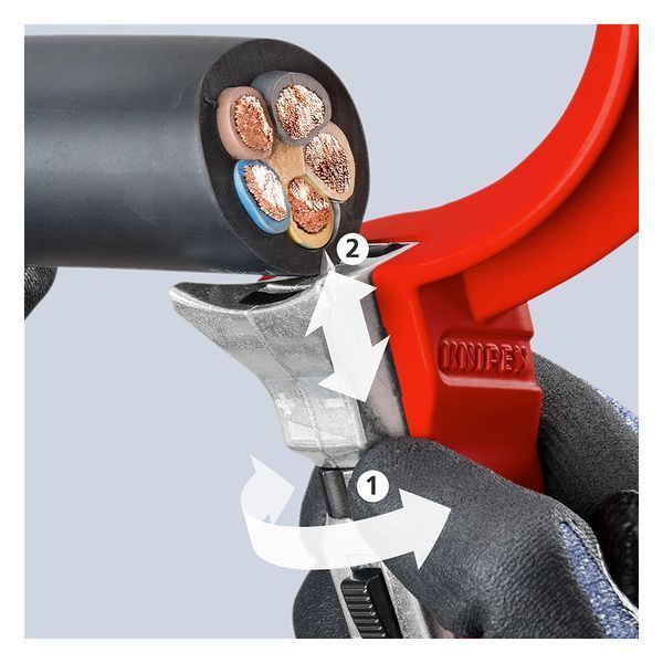 Інструмент для видалення оболонок KNIPEX STX60 16 45 220  16 45 220  фото