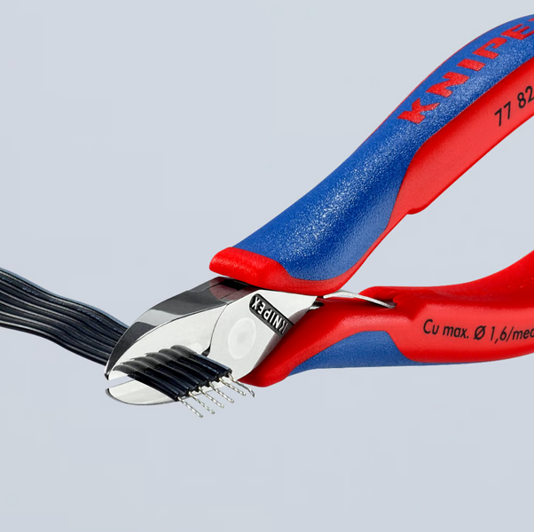Електронні бокорізи з вставленим шарніром Knipex 77 82 130 77 82 130 фото