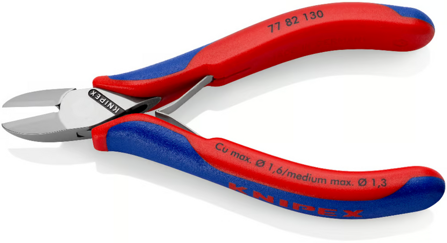 Електронні бокорізи з вставленим шарніром Knipex 77 82 130 77 82 130 фото