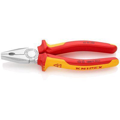 Плоскогубцы комбинированные 200 мм KNIPEX 03 06 200 03 06 200 фото