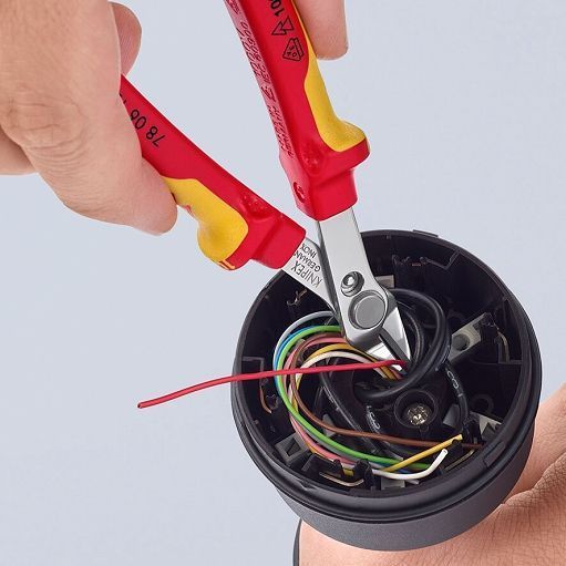 Electronic Super Knips&reg; изолированные 125 мм KNIPEX 78 06 125 78 06 125 фото