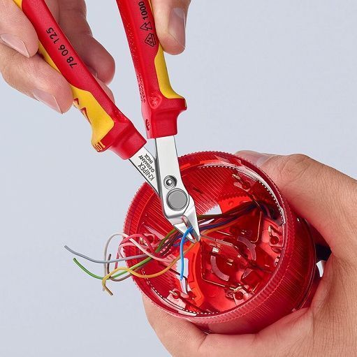 Electronic Super Knips&reg; изолированные 125 мм KNIPEX 78 06 125 78 06 125 фото
