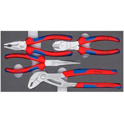 Набір хромованих інструментів &laquo;Basic Chrom&raquo; KNIPEX 00 20 01 V17 00 20 01 V17 фото