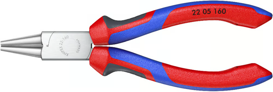 Круглогубці 160 мм KNIPEX 22 05 160 22 05 160 фото