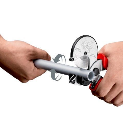 Труборіз для композитних та пластикових труб KNIPEX 90 25 25 90 25 25 фото
