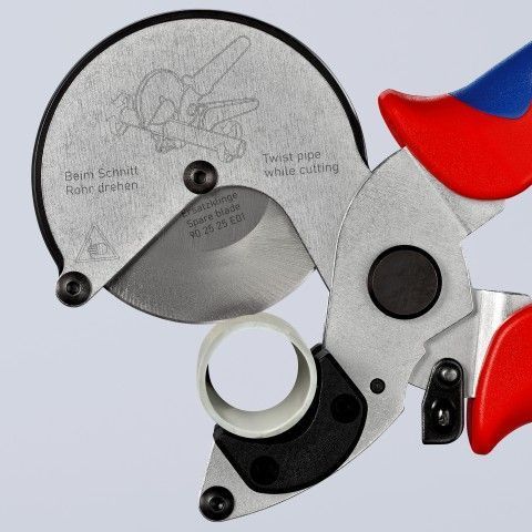 Труборіз для композитних та пластикових труб KNIPEX 90 25 25 90 25 25 фото