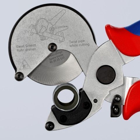 Труборіз для композитних та пластикових труб KNIPEX 90 25 25 90 25 25 фото