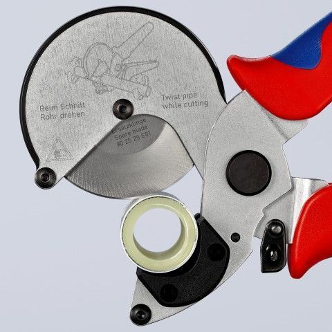 Труборіз для композитних та пластикових труб KNIPEX 90 25 25 90 25 25 фото