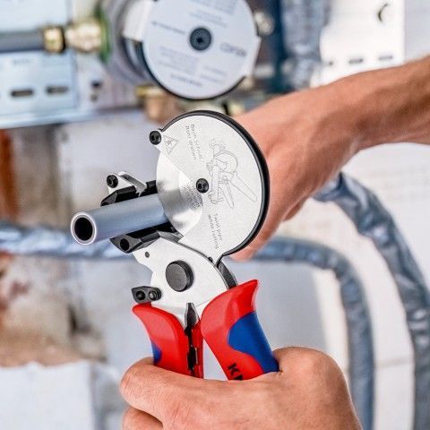 Труборіз для композитних та пластикових труб KNIPEX 90 25 25 90 25 25 фото