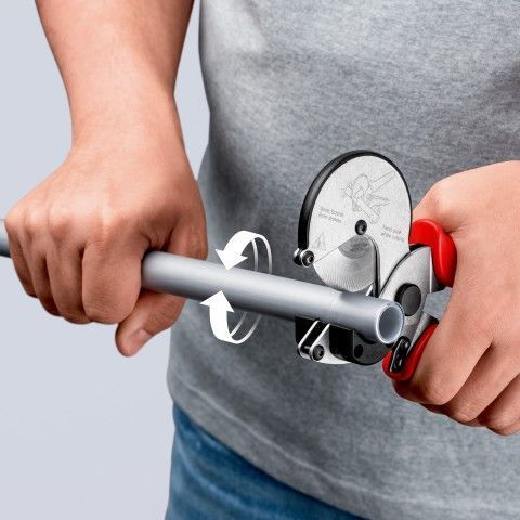 Труборіз для композитних та пластикових труб KNIPEX 90 25 25 90 25 25 фото