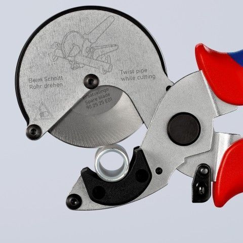 Труборіз для композитних та пластикових труб KNIPEX 90 25 25 90 25 25 фото