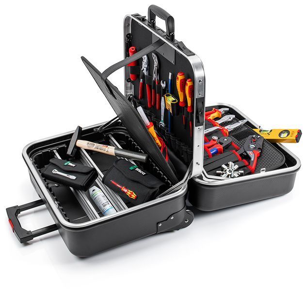Чемодан с инструментами &laquo;BIG Twin Move&raquo; Elektro 63 предмета KNIPEX 00 21 41 00 21 41 фото