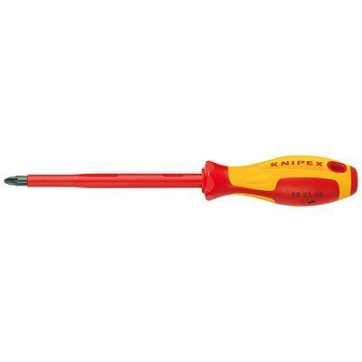 Викрутка для гвинтів з хрестоподібним шліцом Pozidriv&reg; PZ2х100 мм KNIPEX 98 25 02 98 25 02 фото