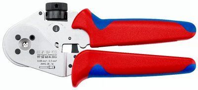 Інструмент для тетрагонального опресування кручених контактів KNIPEX 97 52 63 А 97 52 63 А фото