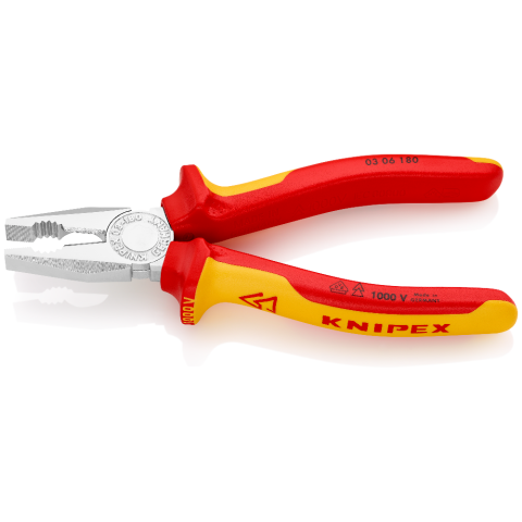 Плоскогубці комбіновані 180 мм KNIPEX 03 06 180 03 06 180 фото Плоскогубці комбіновані 180 мм KNIPEX 03 06 180 03 06 180 фото