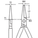 Довгогубці 190 мм KNIPEX 30 25 190 30 25 190 фото 4