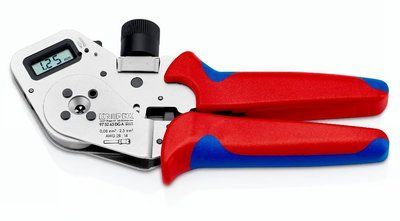 Інструмент для тетрагонального опресування кручених контактів KNIPEX 97 52 63 DG A 97 52 63 DG A фото